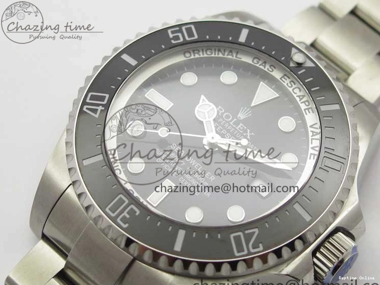 0107 Sea-Dweller DEEPSEA 116660 GMF 316L Steel Black Dial on SS Bracelet A UrbanChic 2959
